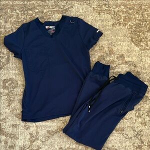 Grey's Anatomy Navy Blue Scrubs